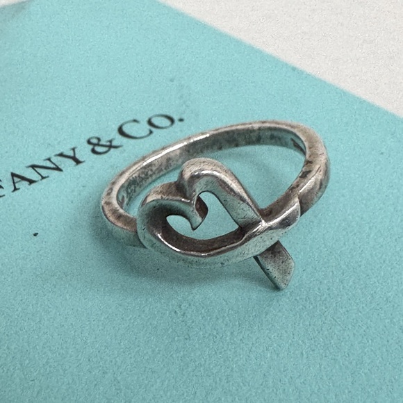 Tiffany & Co. Jewelry - TIFFANY & CO LOVING HEART Sterling Silver Paloma Picasso RING